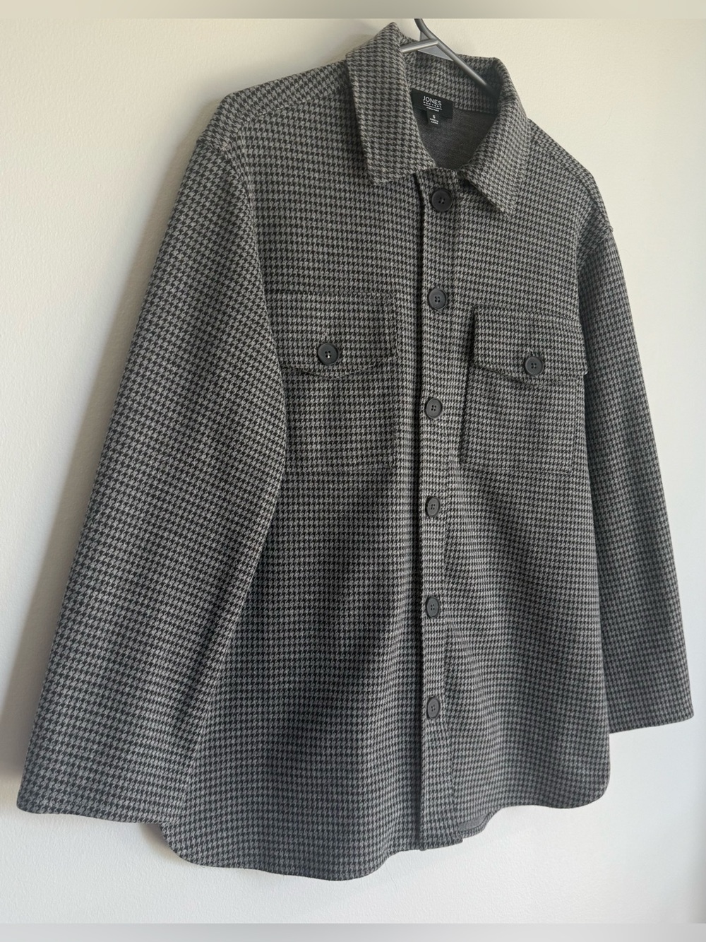 Jones New York Siganture Houndstooth Shacket